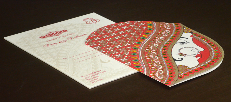 Design hindu wedding invitations