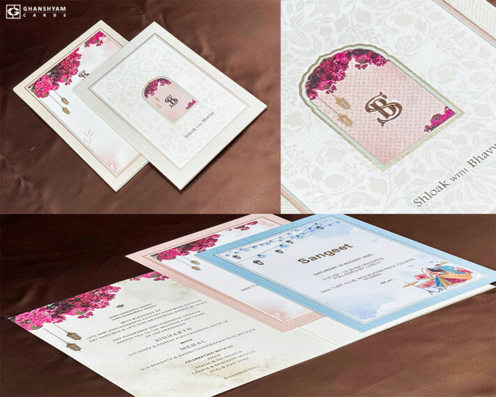 Designer Wedding Card BM 441