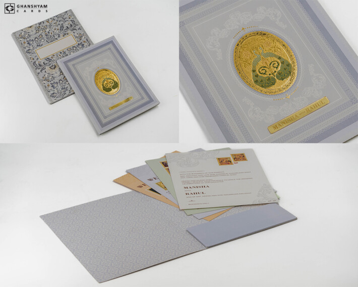 Designer Multifaith Wedding Card BM 450