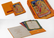 Radha Krishna Theme Wedding Card BM 505