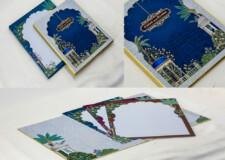 Blue Garden Theme Wedding Card DS Legend 04