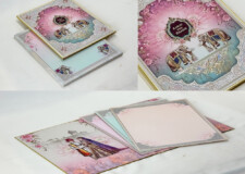 Royal Elephant Theme Wedding Card DS Legend 06