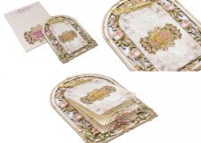 Designer MDF Wedding Card LM 1002