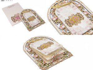 Designer MDF Wedding Card LM 1002