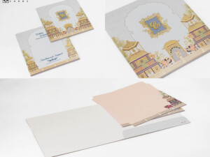 Budget Economical Wedding Card LM 645