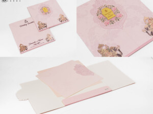 Budget Economical Wedding Card LM 754