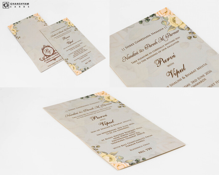 Engagement Invitation Design LM 759