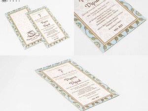 Baby Shower Invitation Design LM 825
