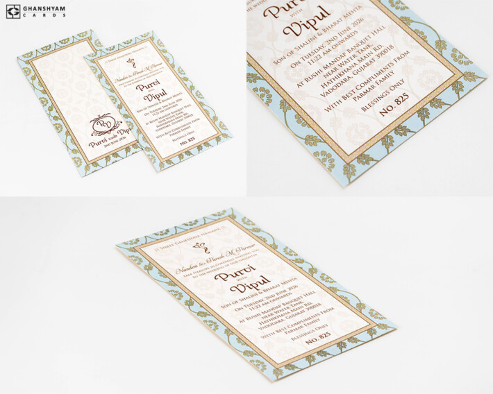 Baby Shower Invitation Design LM 825