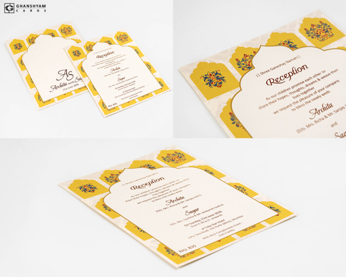 Engagement or Reception Invitation Design LM 835