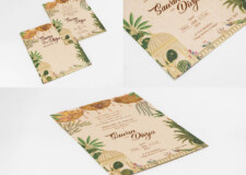 Engagement or Reception Invitation Design LM 839