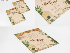 Engagement or Reception Invitation Design LM 839
