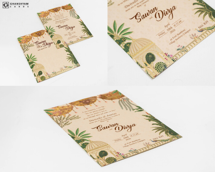 Engagement or Reception Invitation Design LM 839