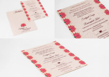Engagement or Reception Invitation Design LM 840