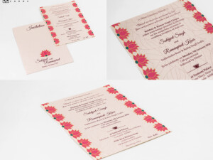 Engagement or Reception Invitation Design LM 840