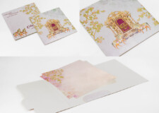 Horse Theme Wedding Card LM 891