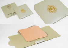 Royal & Elegant Wedding Card LM 692