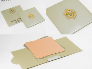 Royal & Elegant Wedding Card LM 692