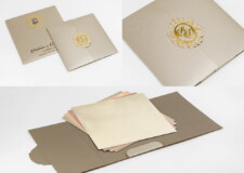 Royal & Elegant Wedding Card LM 693