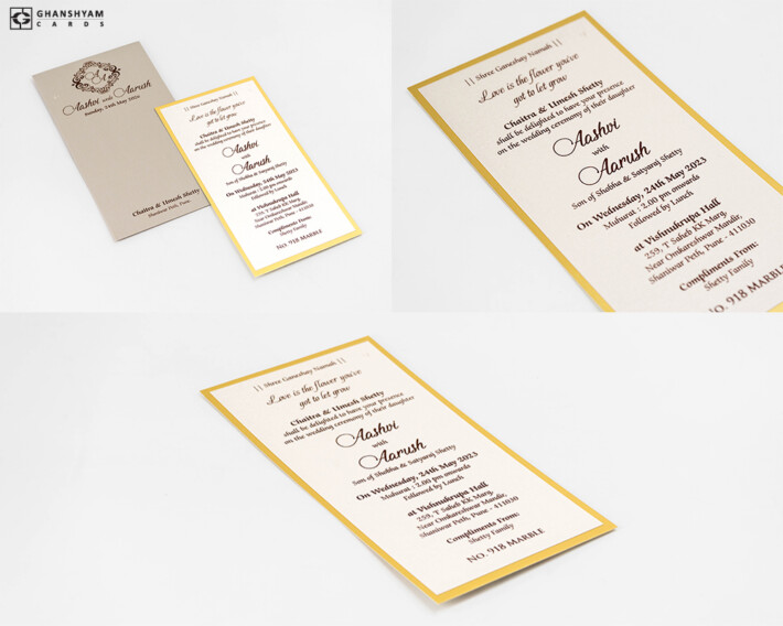 Designer Engagement Invitation LM 918