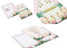 Pichwai Cow Theme Budget Padded Wedding Card LM 968