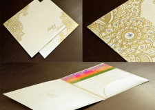 Designer Wedding Card NS 103