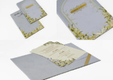 Lilac Designer Wedding Card PP 3515