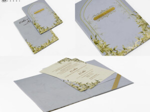 Lilac Designer Wedding Card PP 3515