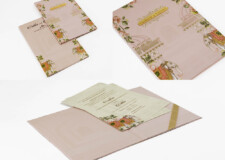 Elephant Theme Wedding Card PP 3516