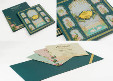 Jaipur Theme Designer Wedding Invitation Card PP 3526