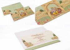 Traditonal Budget Wedding Card PP 3557