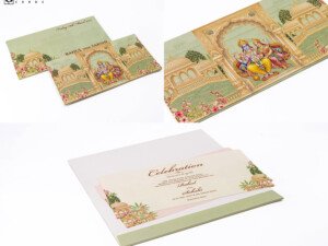 Traditonal Budget Wedding Card PP 3557