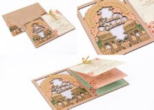 Designer Laser Cut MDF Wedding Card PP 3603