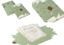 Designer Wedding Invitation with Wax Seal PP 3681