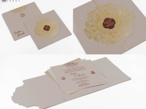 Budget Wedding Card RB 1808 Pink