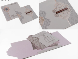 Budget Wedding Card RB 2259 Grey