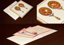 Padded Traditional Wedding Card RN 2725