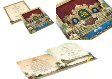 Multi Layered Designer Wedding Card RR 1061