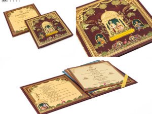 Traditional Wedding Card RR 972
