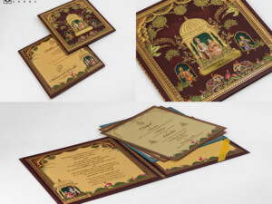 Designer Wedding Card RR 972